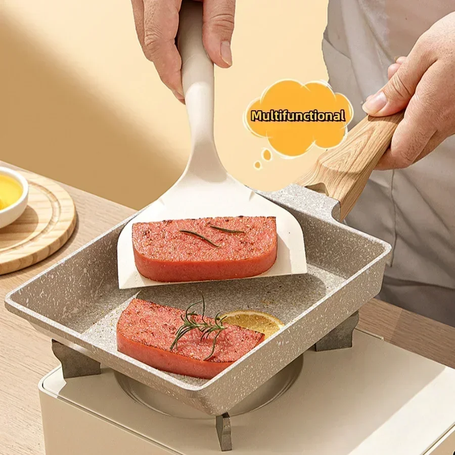 Silikon Hitzebeständige Spachtel Haushalt Lebensmittel Grade Antihaft-Bratpfanne Sushi Steak Pfannkuchen Backen Scoop Home Küche Werkzeug Image