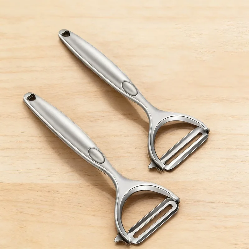 1 Stück Zinklegierung Schälmesser Obstschäler Kartoffelschäler Küchen-Gemüse- und Obstwerkzeuge Haushaltsprodukte Image