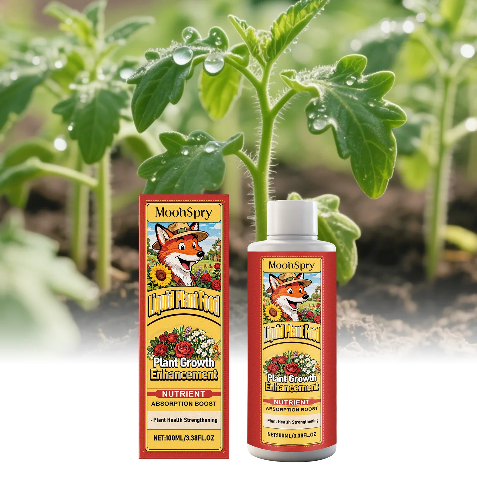 MoonSpry 100 ml universelle Pflanzen-Nährstofflösung für Zuhause, Gartenbau, Topfblumen, Wurzelfutter-Ergänzungsmittel Image