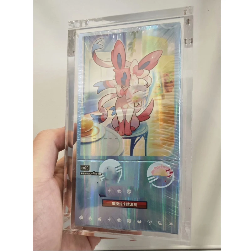 Für PTCG Acryl Display Box Vol.1/Vol.2/Vol.3 Lagerung Klare Schutzhülle für TCG Karten Image