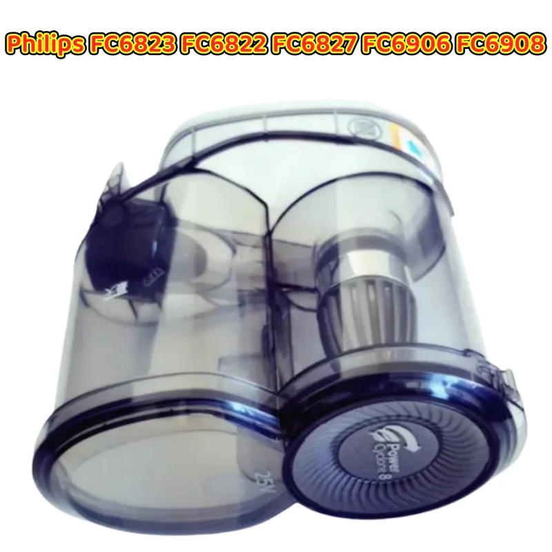 100 % originaler neuer Staubsauger-Staubbehälter für Philips FC6823 FC6822 FC6827 FC6906 FC6908, Ersatz-Kunststoffbecher Image