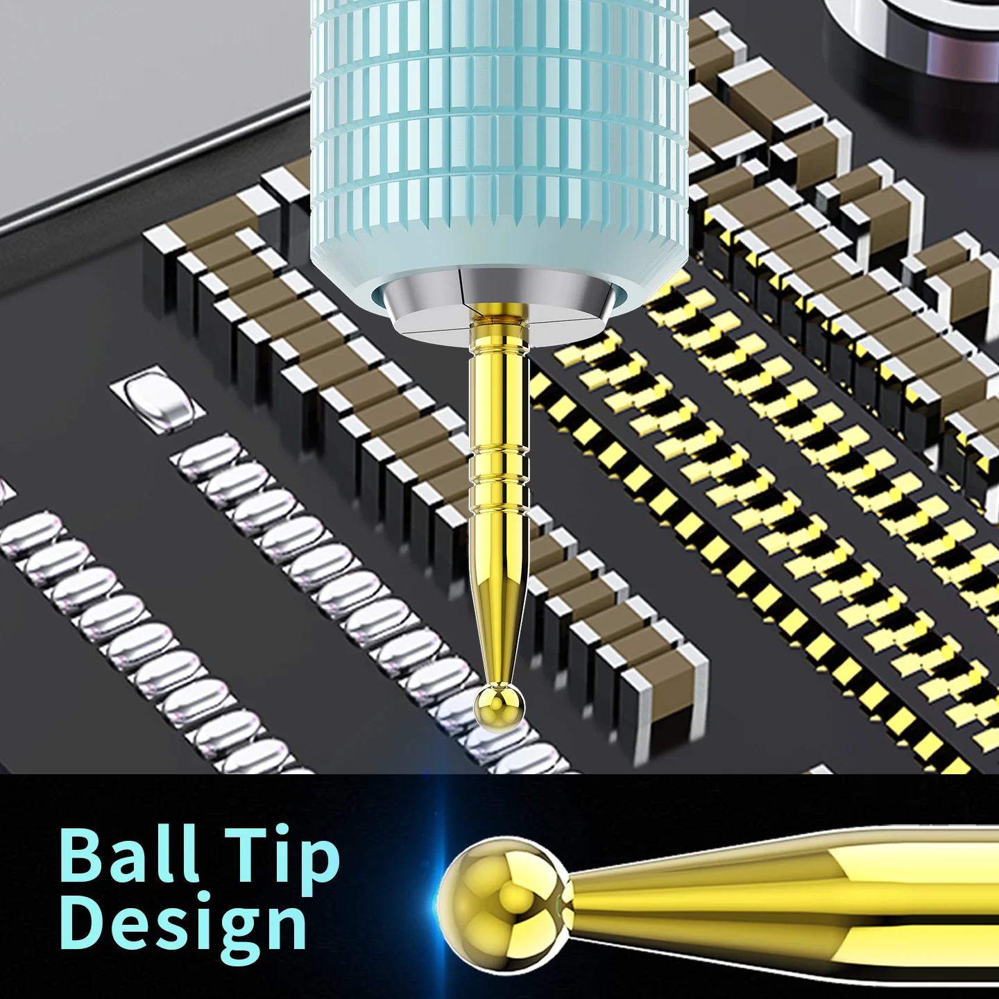 JTX BT1 Zinn Ziehen Nadel Set Ball Typ Motherboard Reparatur Zinn Ziehen Spezielle Für BGA Verpackung Chip Löten ﻿ Werkzeug Image