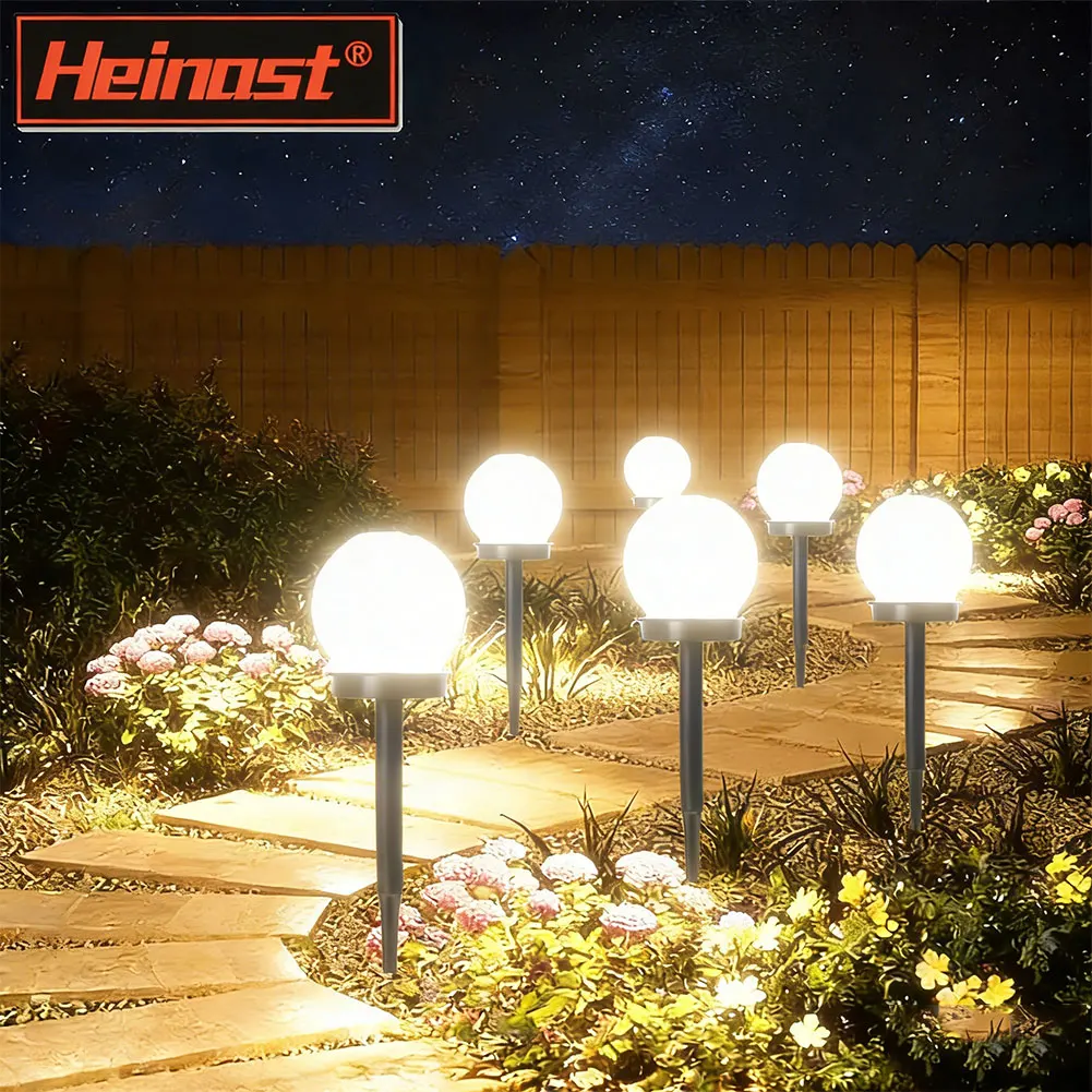 1/3/6/9PC solaire alimenté LED ampoule lampe énergie lumière étanche extérieur jardin lumière rue panneau solaire boule lumières pelouse cour lampe