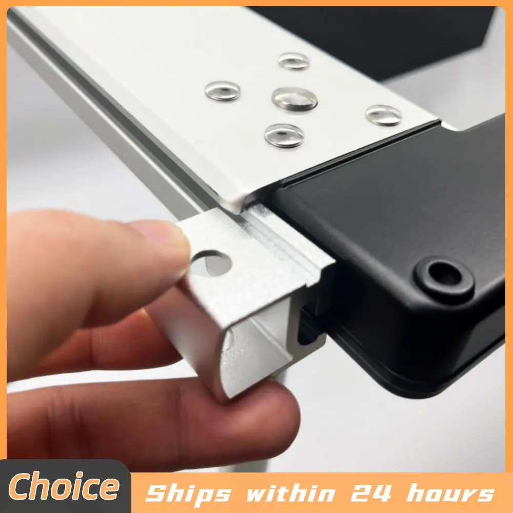 Aluminium-Legierung Schienenverbindung Gleitverbinder Verlängerungsplatte Verbindungshaken für Outdoor-Camping IGT-Tisch Image