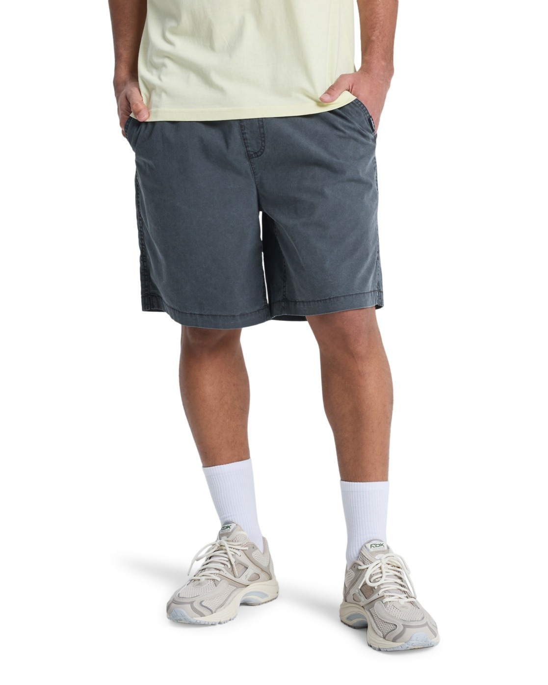 Shorts QUIKSILVER "Taxer 19", Herren, Gr. XXL, schwarz, Obermaterial: 98% Walkfrottier, 2% Elasthan;, Hosen Shorts