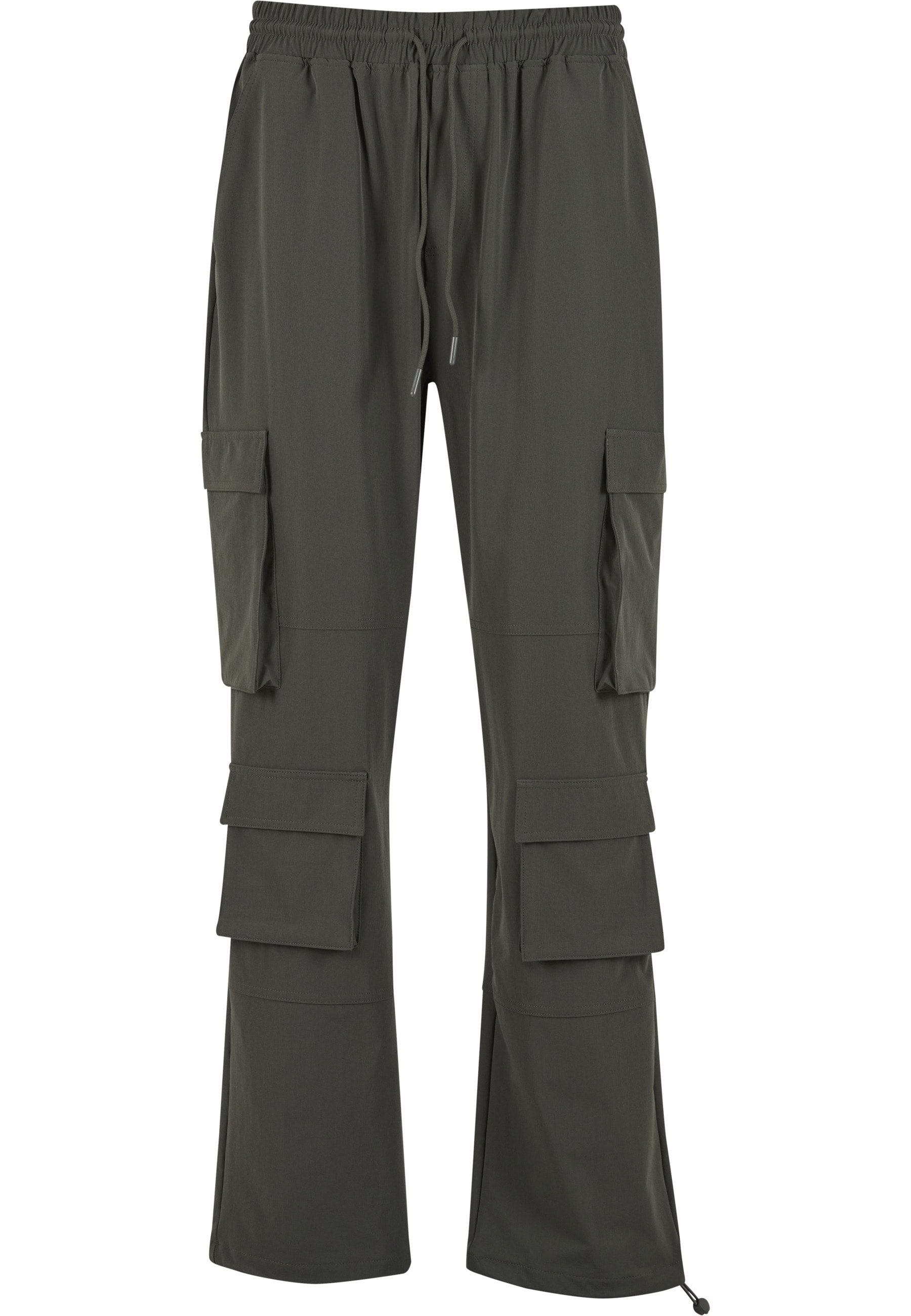Cargohose 2Y STUDIOS "2Y Studios Oris Cargo Pants", Damen, Gr. 32, Normalgrößen, dunkelgrün, 100% Baumwolle, unifarben, normal, Hosen Cargohose Image