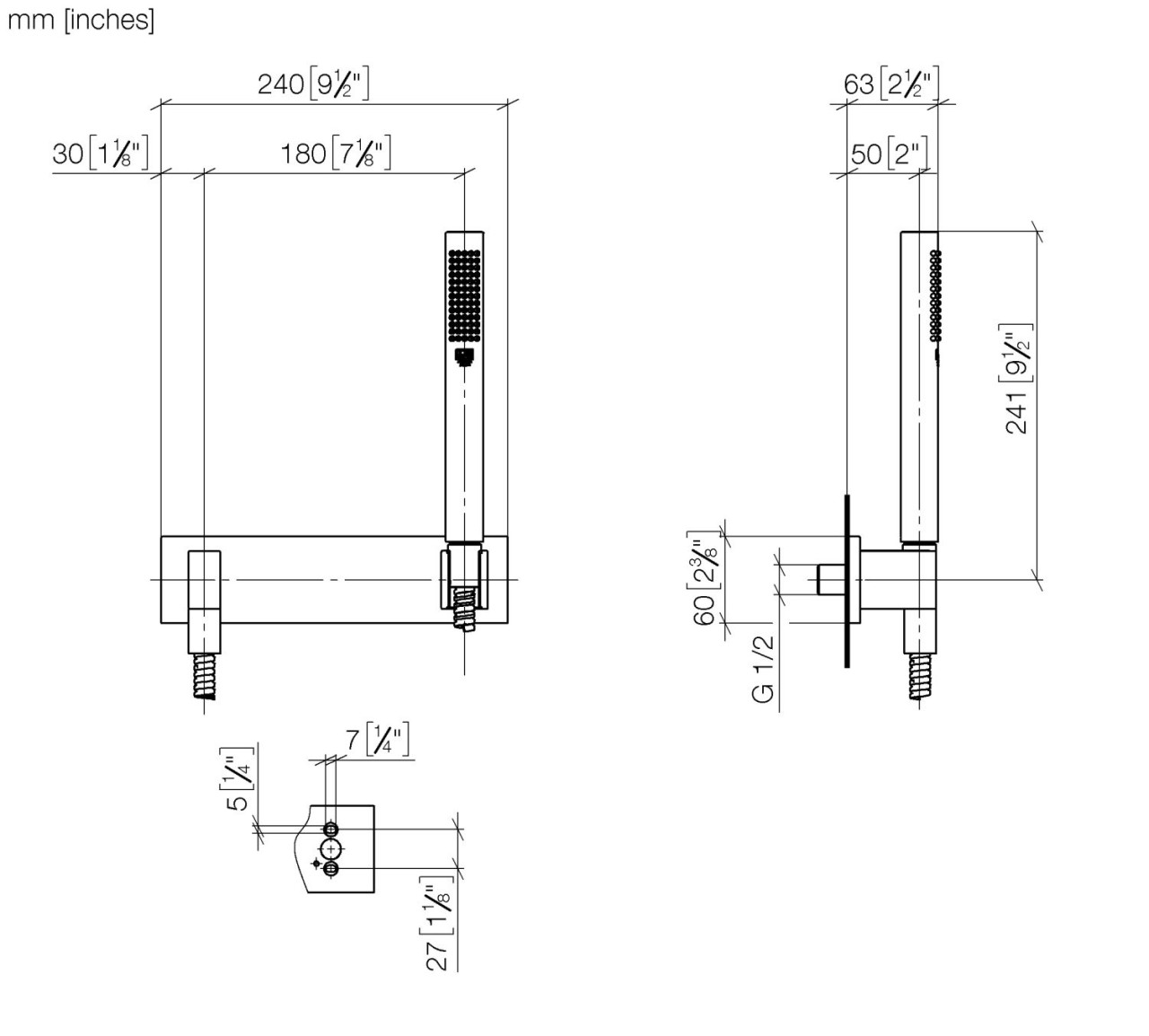 Dornbracht Schlauchbrausegarnitur 27818980-42 Image