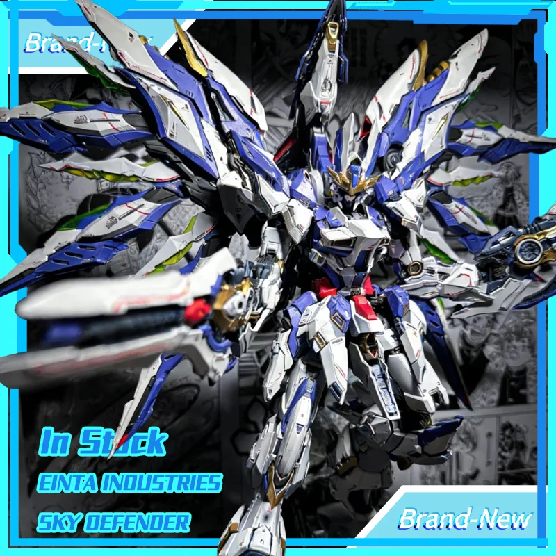 【AUF LAGER】 EINTA INDUSTRIES SKY DEFENDER Level-Ultimate NPCM-017 1/72 Bausatz Mecha-Modell PVC-Spielzeug Übergroßer Mecha Image