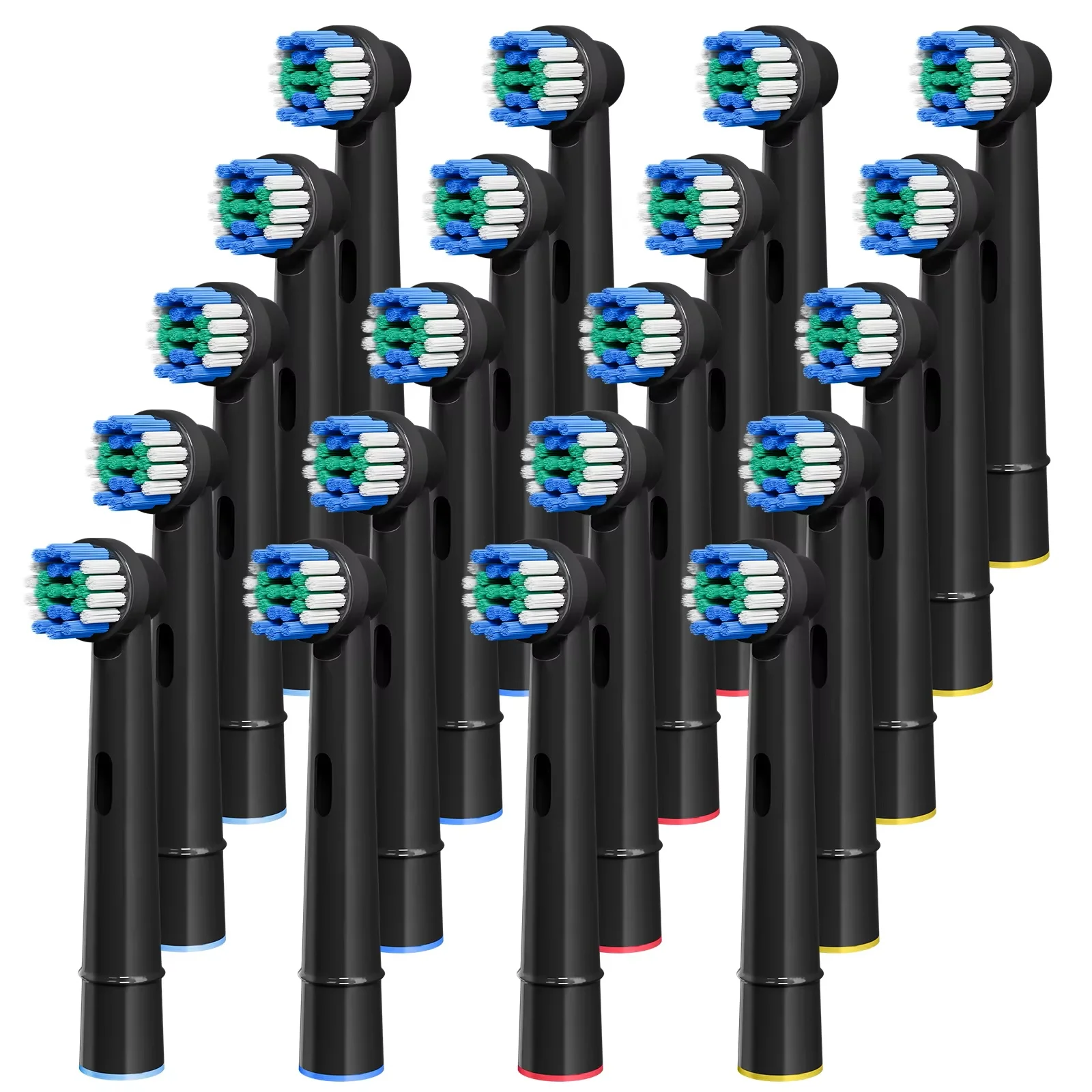 Ersatz-Zahnbürstenköpfe Kompatibel mit Oral B Braun Professional Elektrische Bürstenköpfe 1000 1500 3000 6000 7000 7500 8000 Image