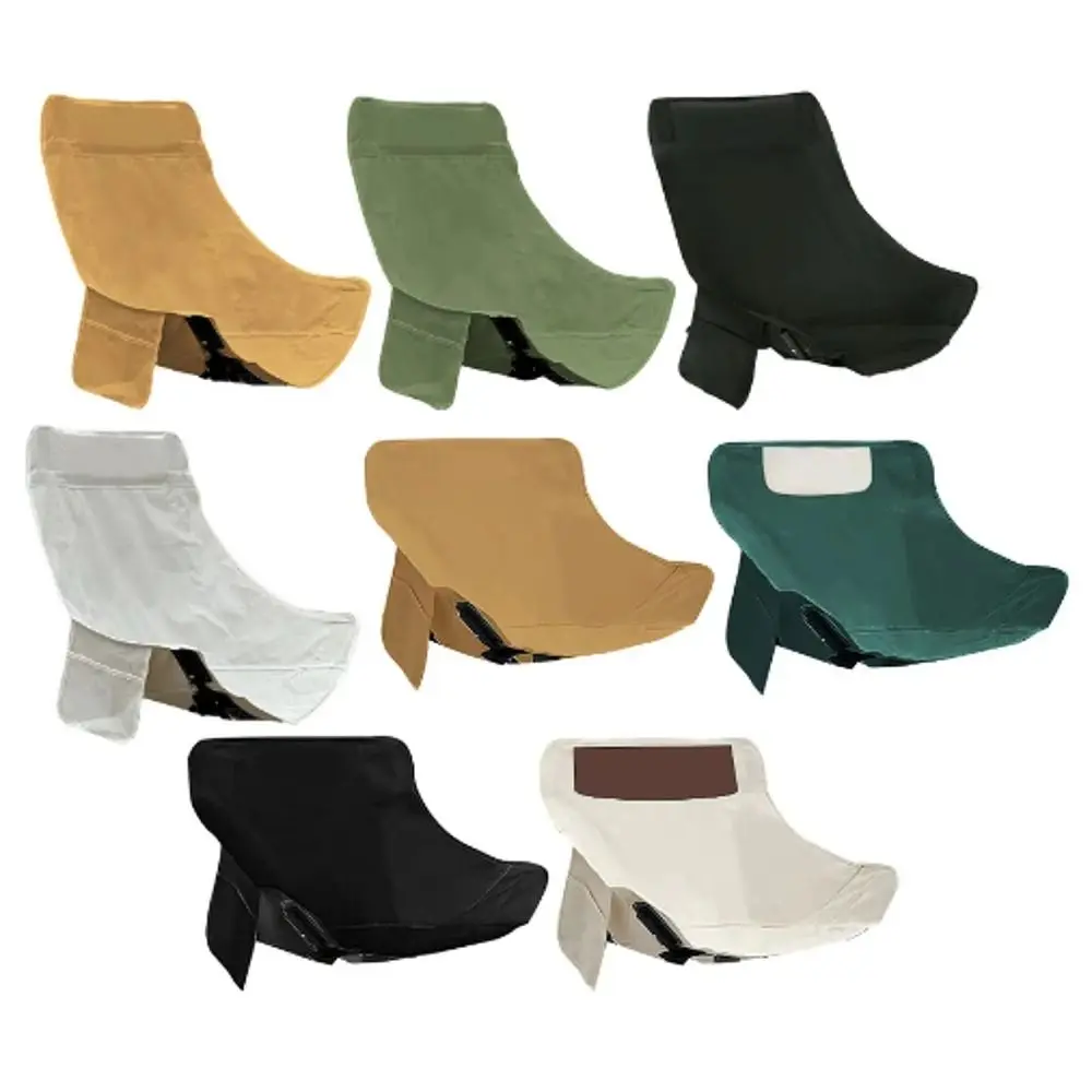 Atmungsaktive Camping Stuhl Abdeckung Verdickt Oxford Tuch Mond Stuhl Ersatz Stoff Anti-slip Strand Stuhl Pad Image