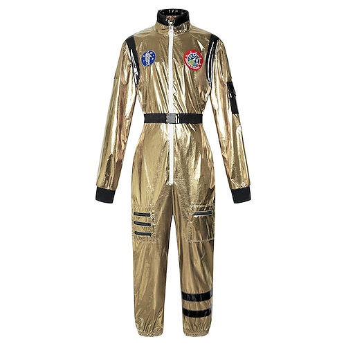 Karneval 2026 Pilot Karneval Kostüm Overall Lustiges Kostüm Erwachsene Herren Halloween Karneval Party Halloween Einfaches Karnevalskostüm Verkleiden Image