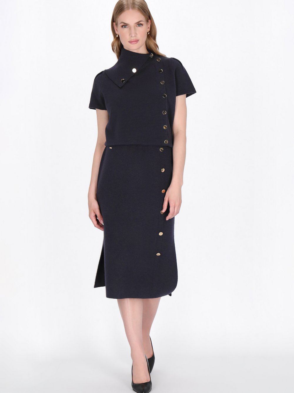 Dreimaster Rock Damen anthrazit, M/L