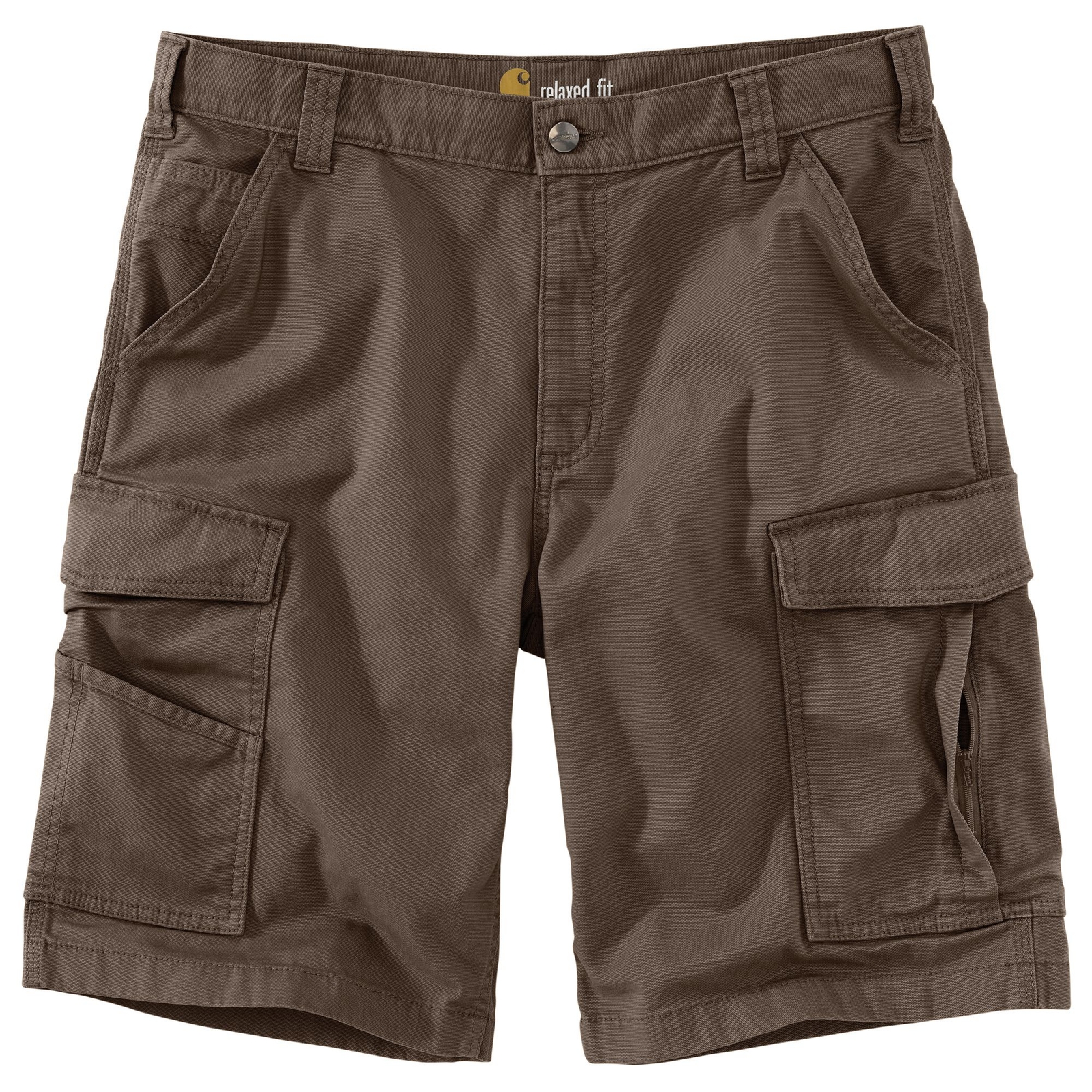 Carhartt Men's Relaxed 11" Rigby Cargo Short (Size 42) Tarmac, Cotton,Spandex