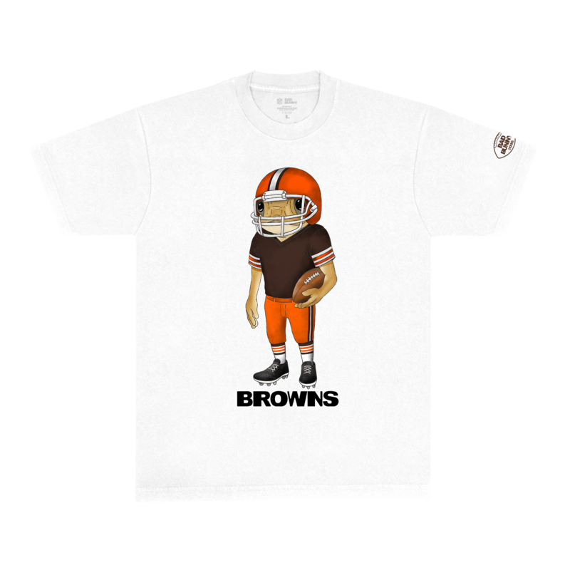 Bad Bunny x Cleveland Browns Concho T-Shirt Image