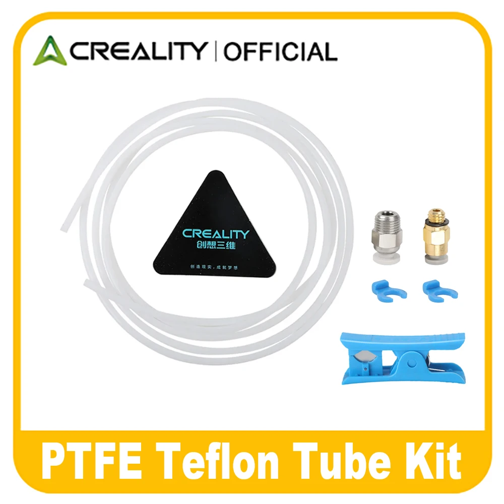 Creality PTFE-Schlauch, Bowden-Schlauch für 1,75 mm Filament, 3D-Drucker, Ersatzteil-Set für K1/Ender 3/Pro/5/Pro/CR-10/10S Image