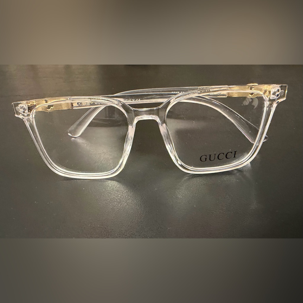Gucci Accessories | Gucci Gg 5507 Clear Eyeglasses Frames 52-17-145 Made In Italy New | Color: White | Size: Os