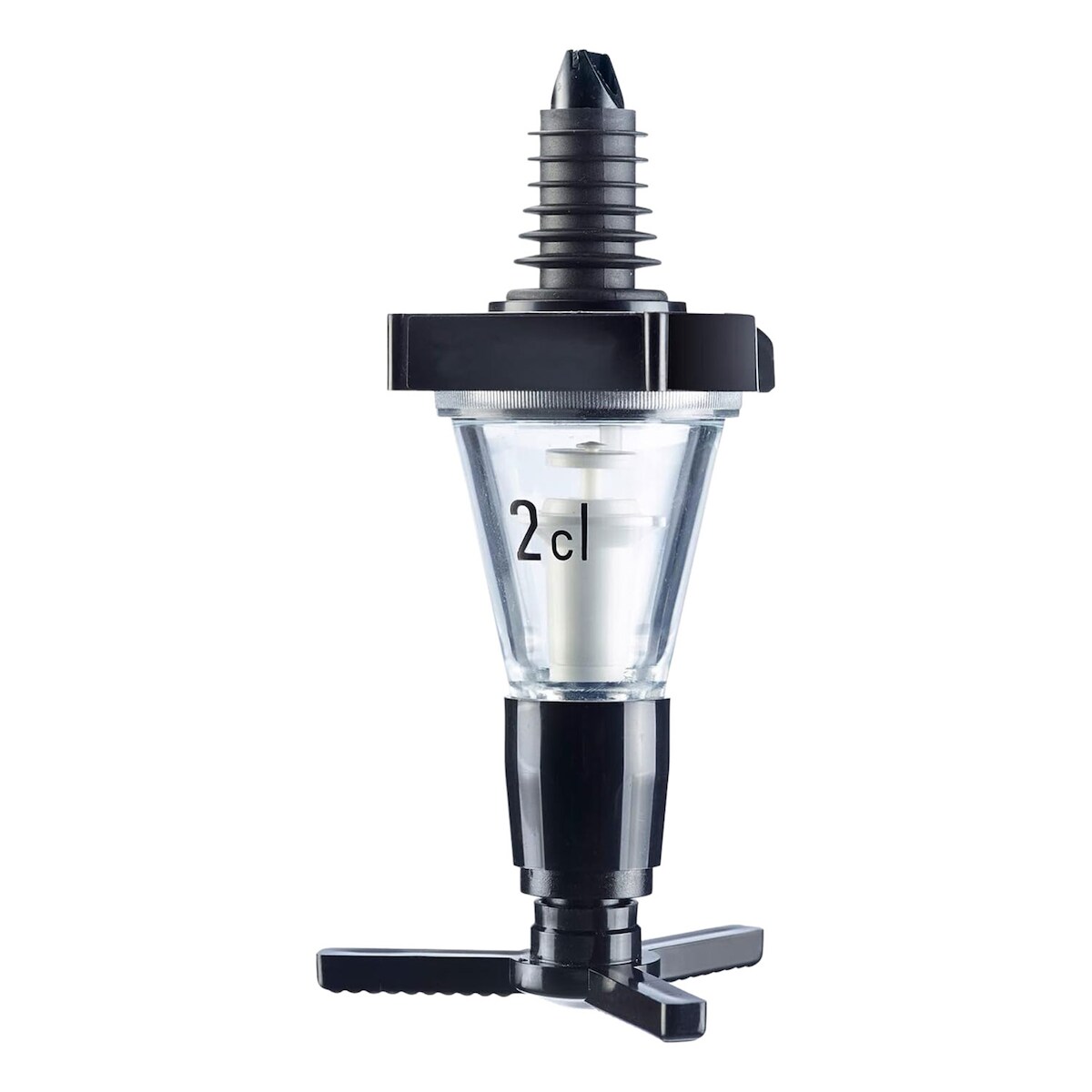 Westmark Dosiergerät, Maß-/Fülleinheit: 2 cl, Kunststoff, Standard, Schwarz/Transparent, 92202260 Image