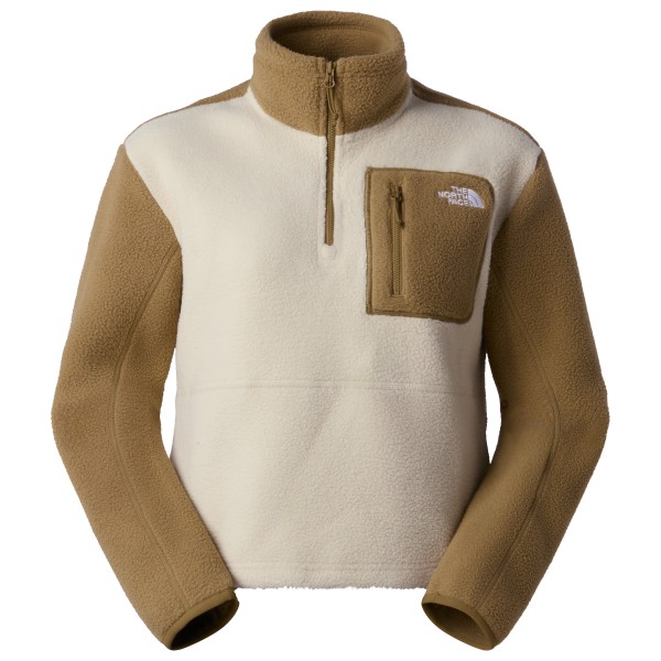 The North Face - Women's Yumiori 1/4 Zip - Fleecepullover Gr L beige/braun