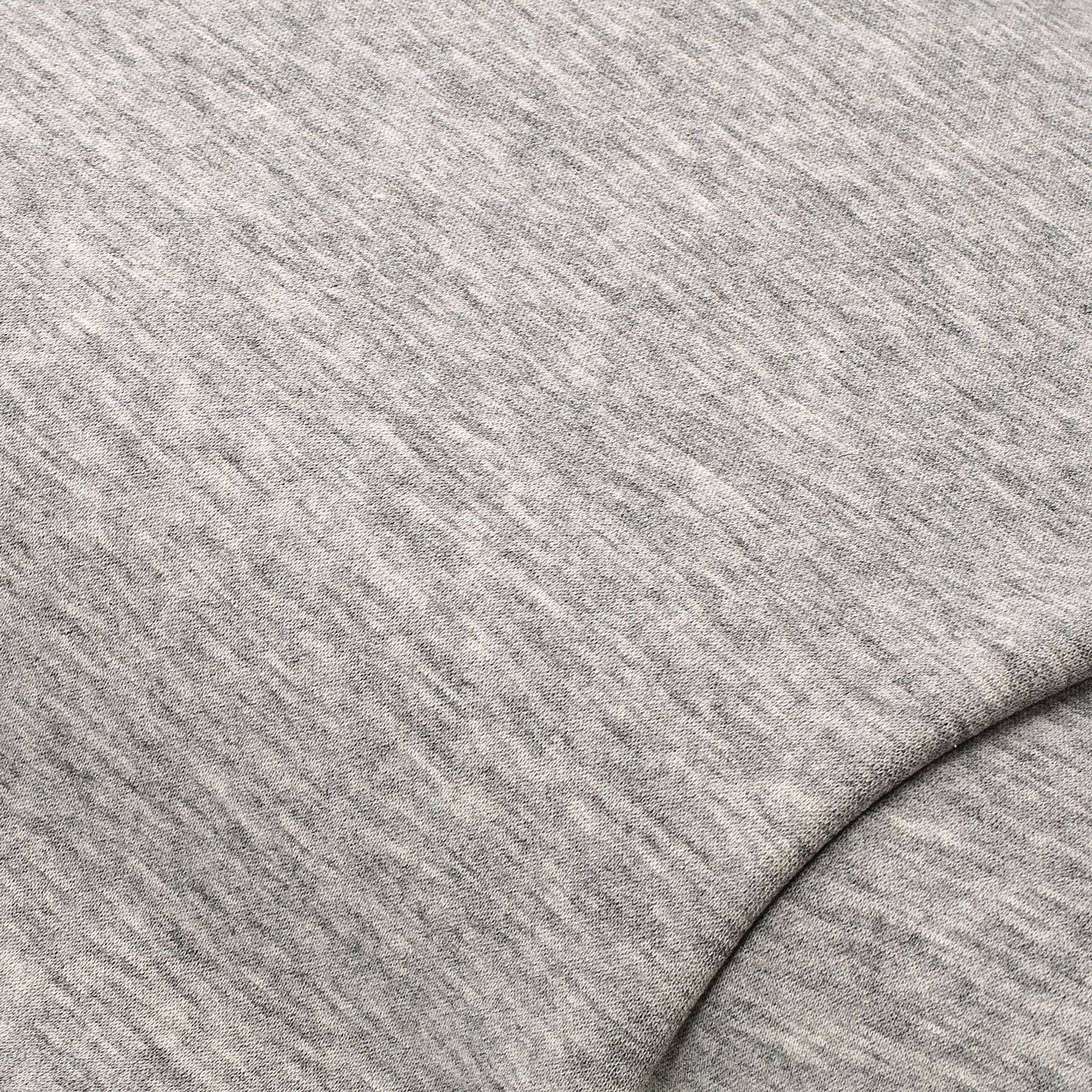 Sweatstoff Uni, grau-meliert Image