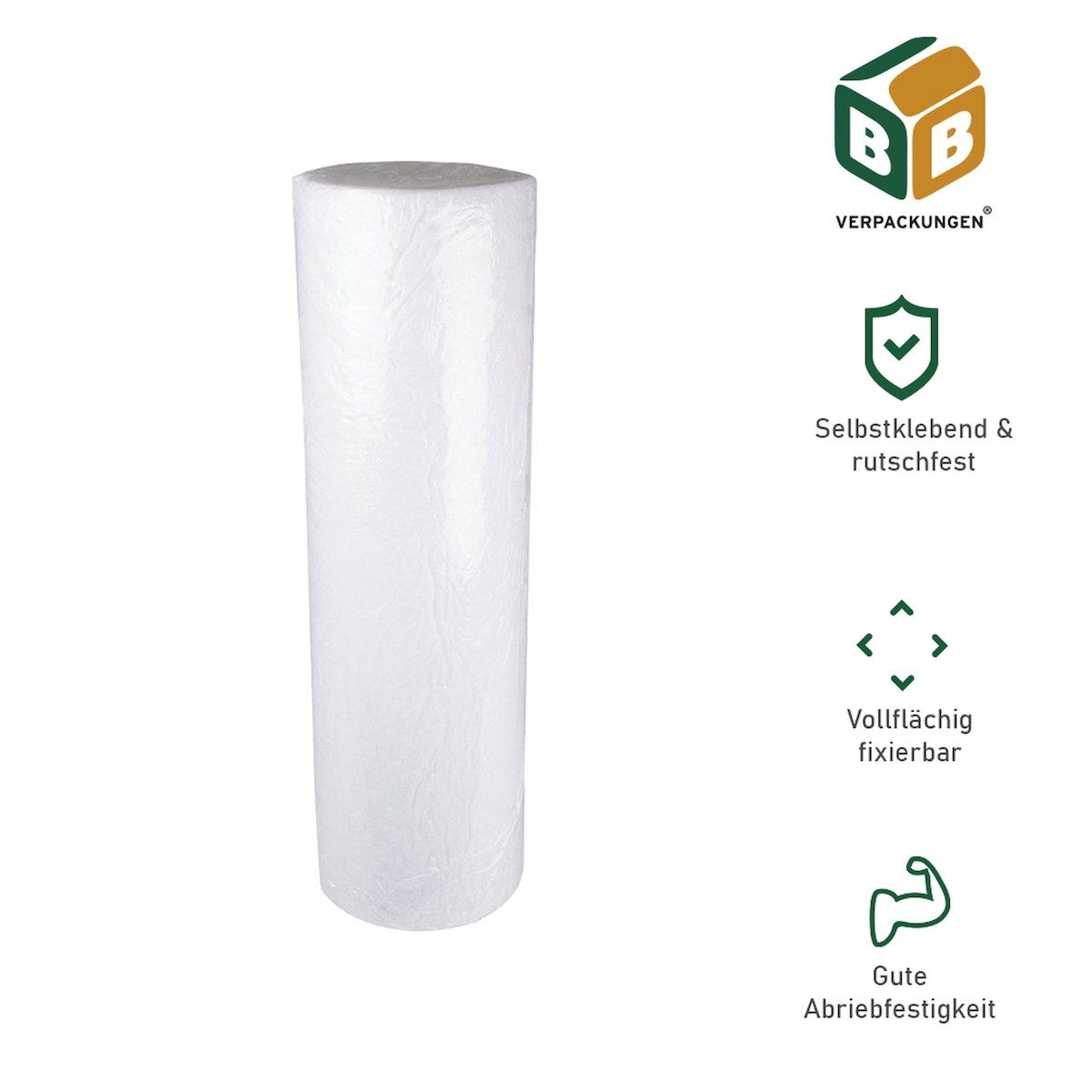 BB-Verpackungen GmbH 24 x Treppenvlies (0,65 x25 m) Profi Haftvlies Treppen-Vlies Renovierung selbsthaftend rutschfest Bodenschutz saugstark rutschhemmend BB-Verpackungen Image