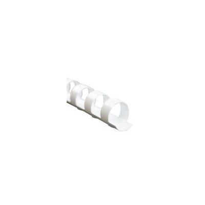 Fellowes FEL52372 White Plastic Binding Combs for Letter Size Documents up to 90 Sheets, 1/2", 100 P