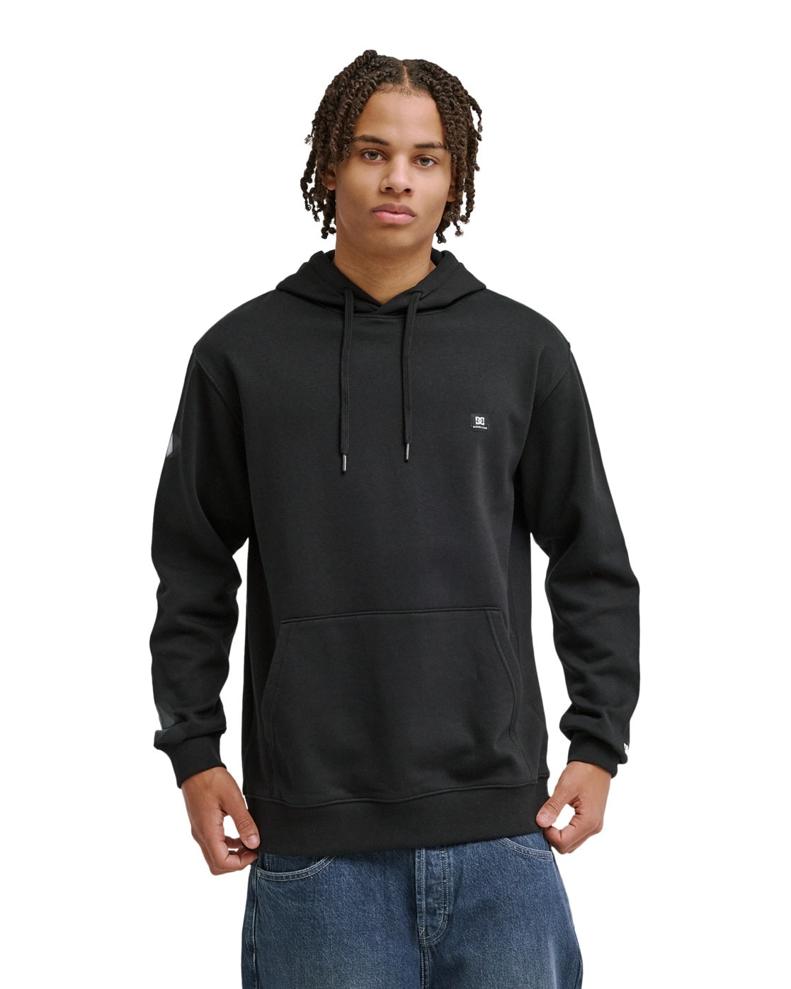 Kapuzensweatshirt DC SHOES "Lorion", Herren, Gr. XL, schwarz, Obermaterial: 50% Walkfrottier, 25% Walkfrottier, 25% Microfaser;, Sweatshirts