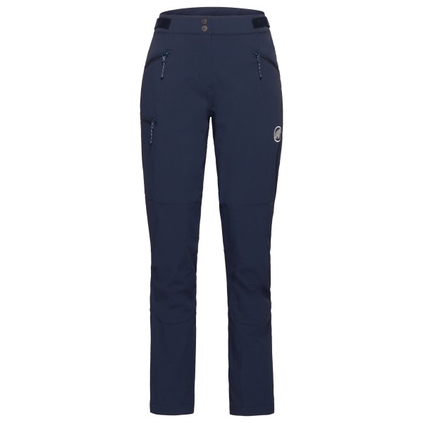Mammut - Women's Courmayeur Softshell Pants - Tourenhose Gr 38 - Short blau