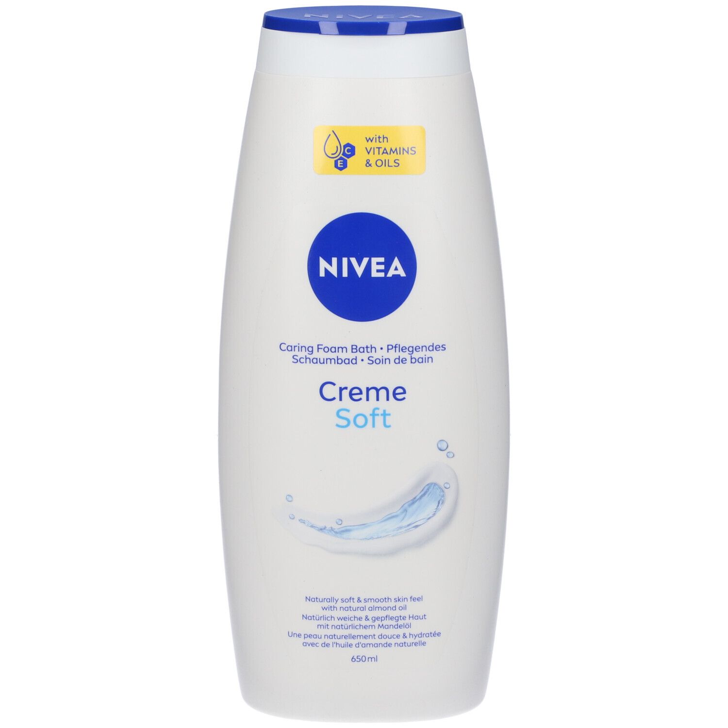 Nivea Bagnodoccia Creme Soft 650 ml Detergente