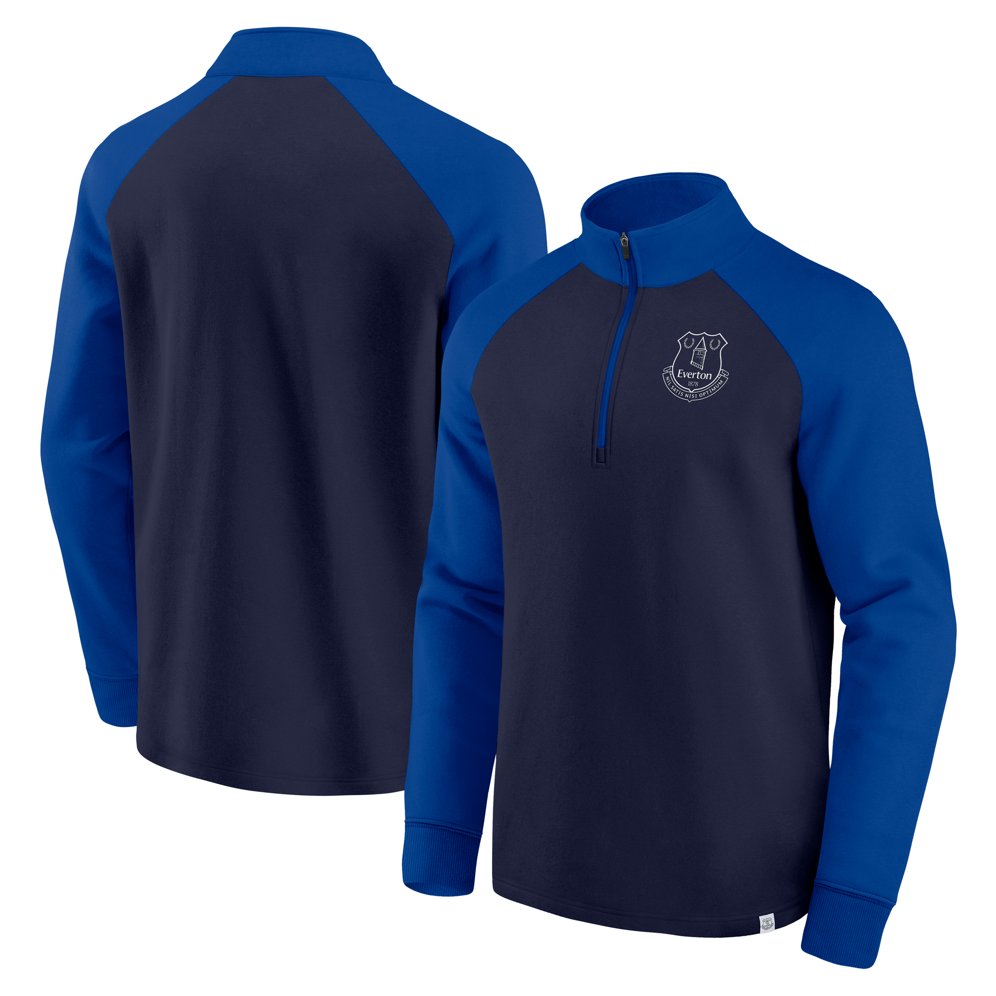 Everton Sweatshirt mit 1/4-Reißverschluss – Maritimes Blau – Herren Image