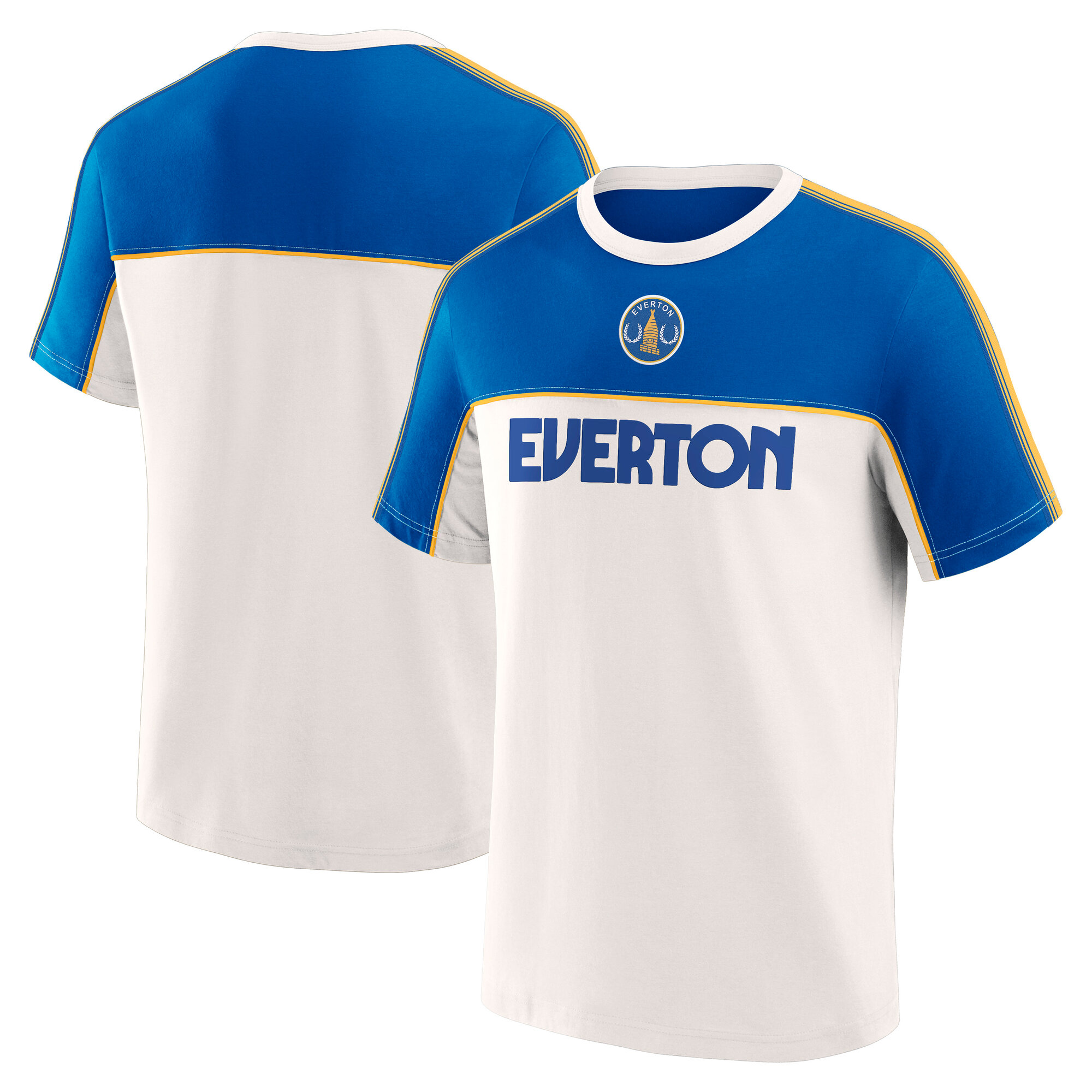 Everton Retro-T-Shirt – Antikweiß – Herren Image