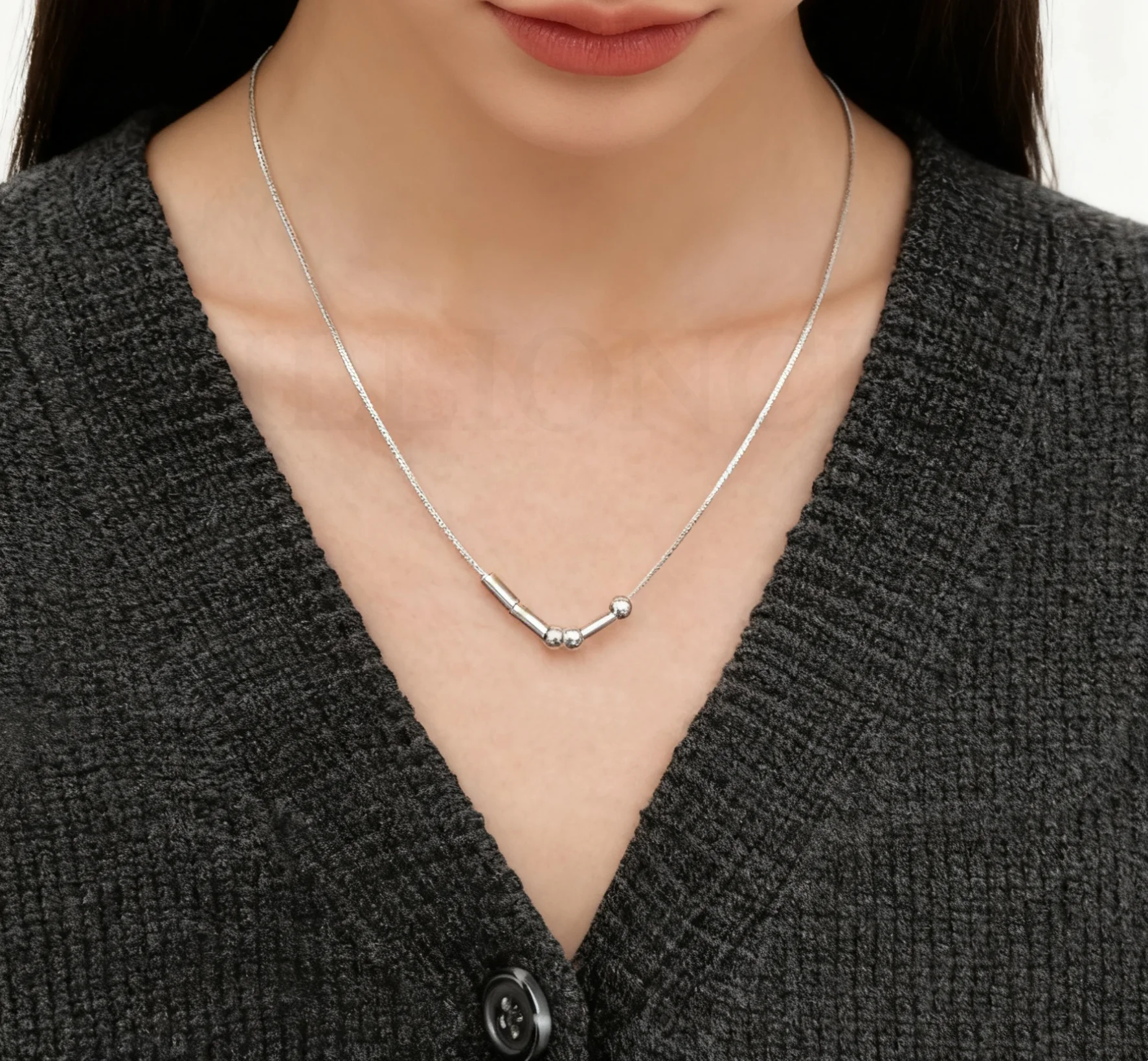 Collier Code Morse en acier inoxydable 316L, conception de nom personnalisé, hypoallergénique et résistant au ternissement, cadeau mystère créatif, bricolage