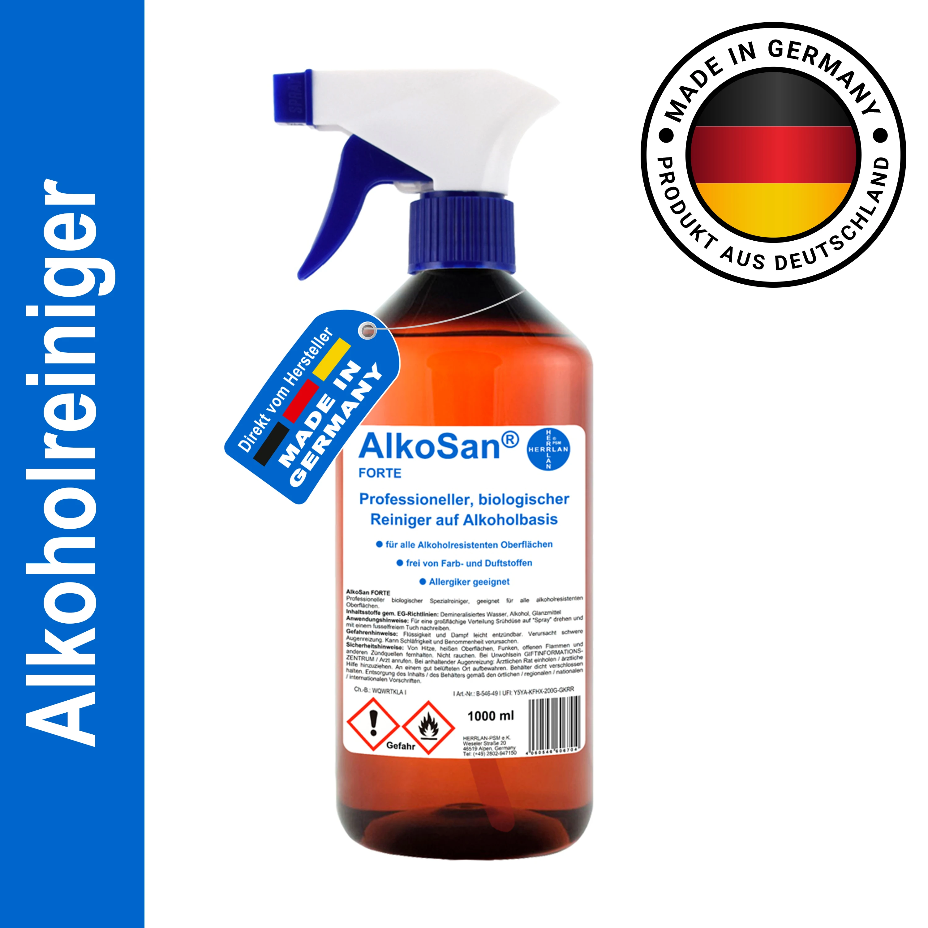 HERRLAN ® Nettoyant à l