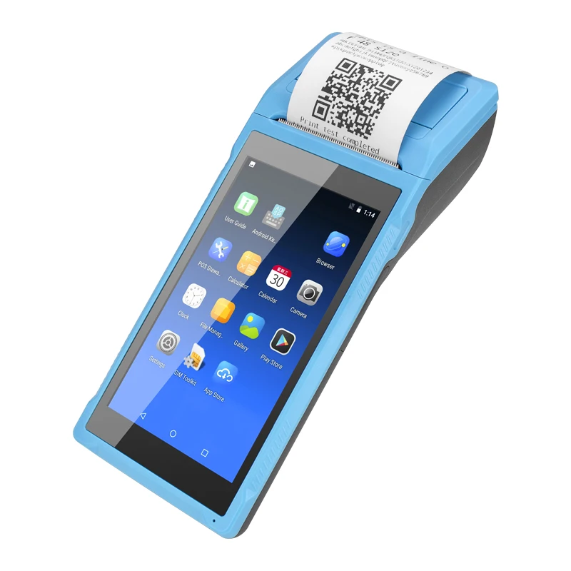 NETUM Bluetooth Thermo-Etikettendrucker Mini tragbarer 58-mm-Belegdrucker klein für Mobiltelefon Ipad Android / iOS Image