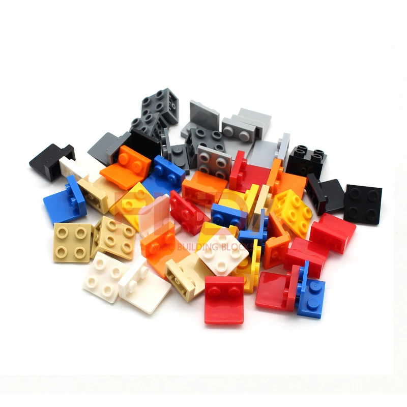 MOC-Plisse mit Blumenmuster, 20 Stück, zwanger, Müsli-Plisse, Soporte de Pared 99207, 1x2, 2x2, Spielzeug