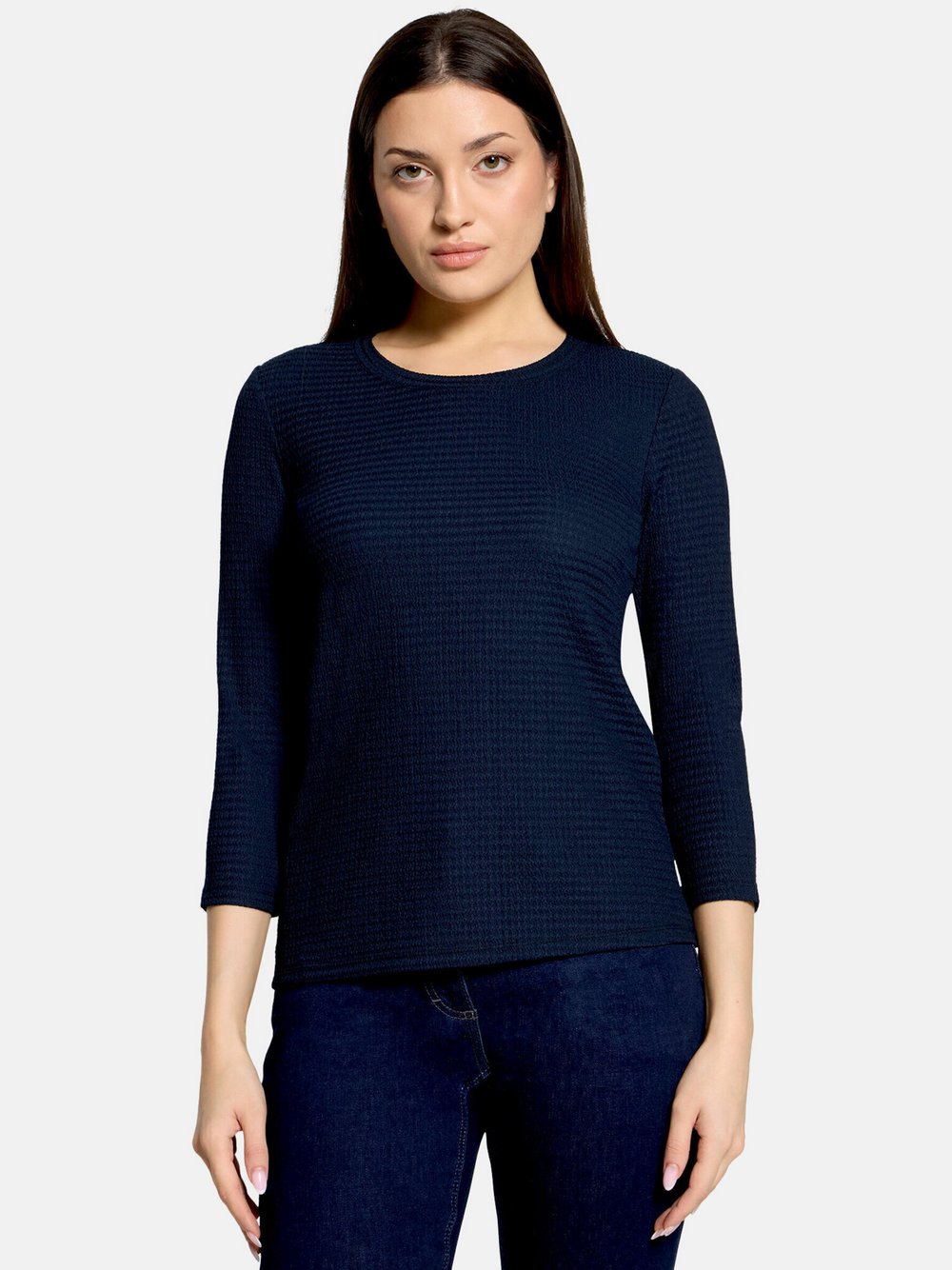 Betty Barclay Strukturshirt Damen marine, 44 Image