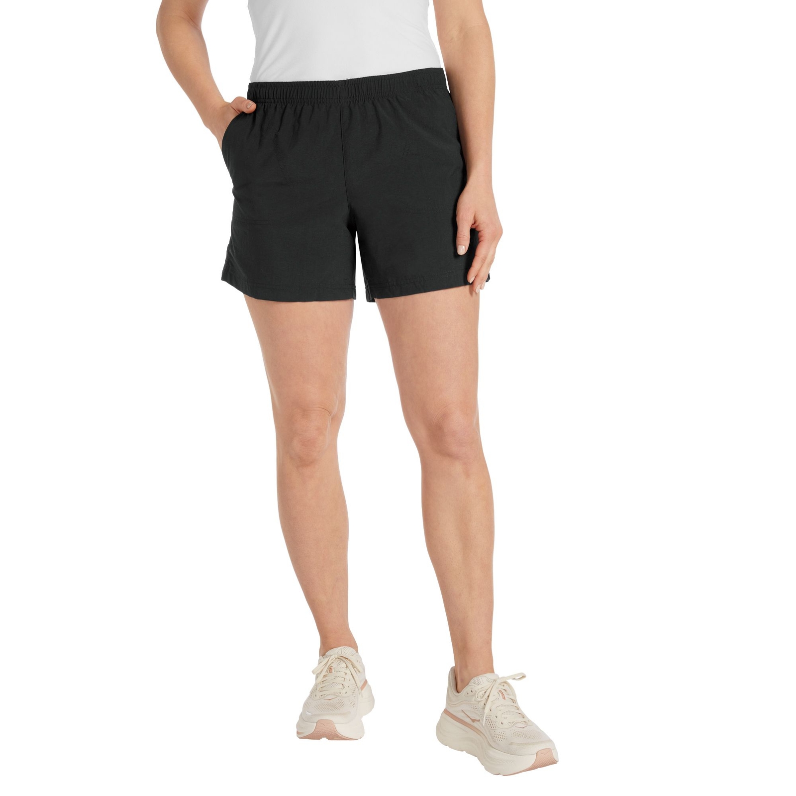 Columbia Women's Sandy River Short II (Size L) Black, Nylon