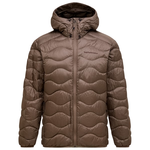 Peak Performance - Helium Down Hood Jacket - Daunenjacke Gr L braun