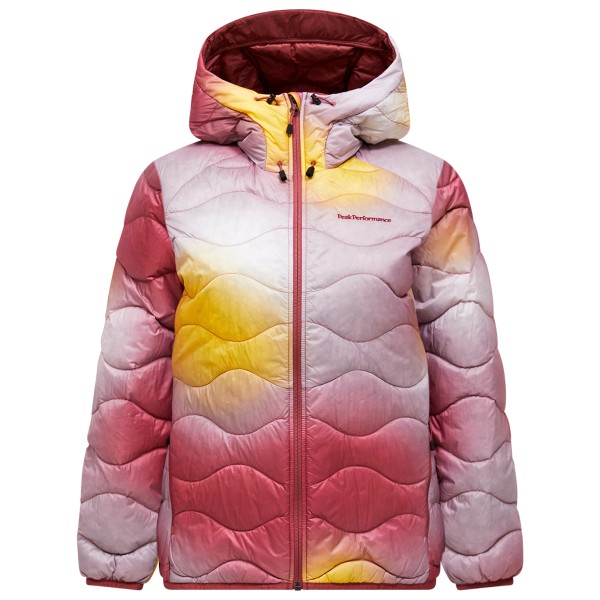 Peak Performance - Women's Aop Helium Down Hood - Daunenjacke Gr L rosa