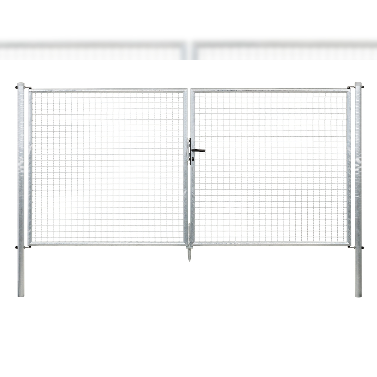 Alberts 603007 Wellengitter-Doppeltor, grün, Breite 300 cm, Höhe 125 cm Image