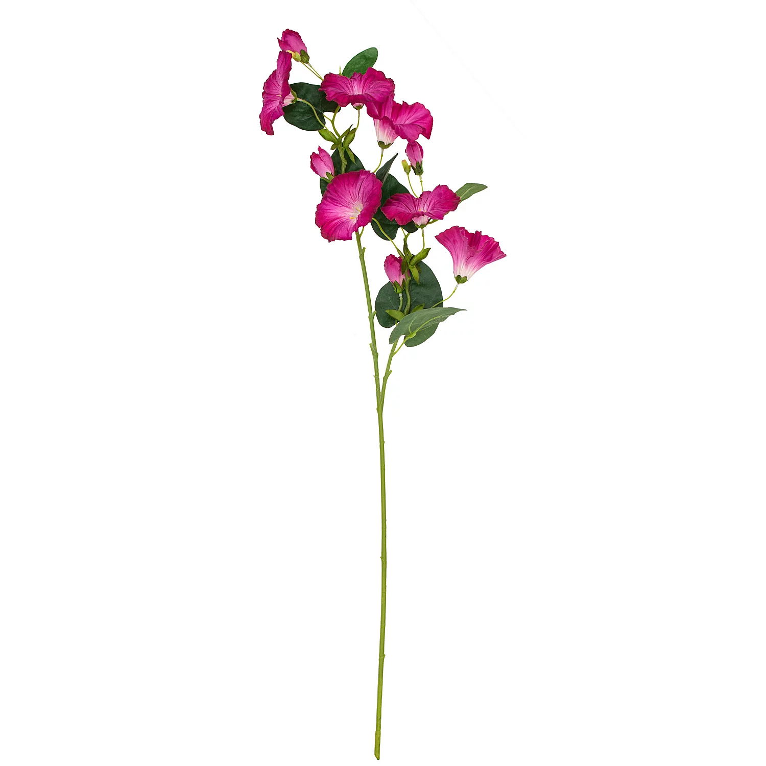 Branche de fleurs d’été, fuchsia, 76 cm