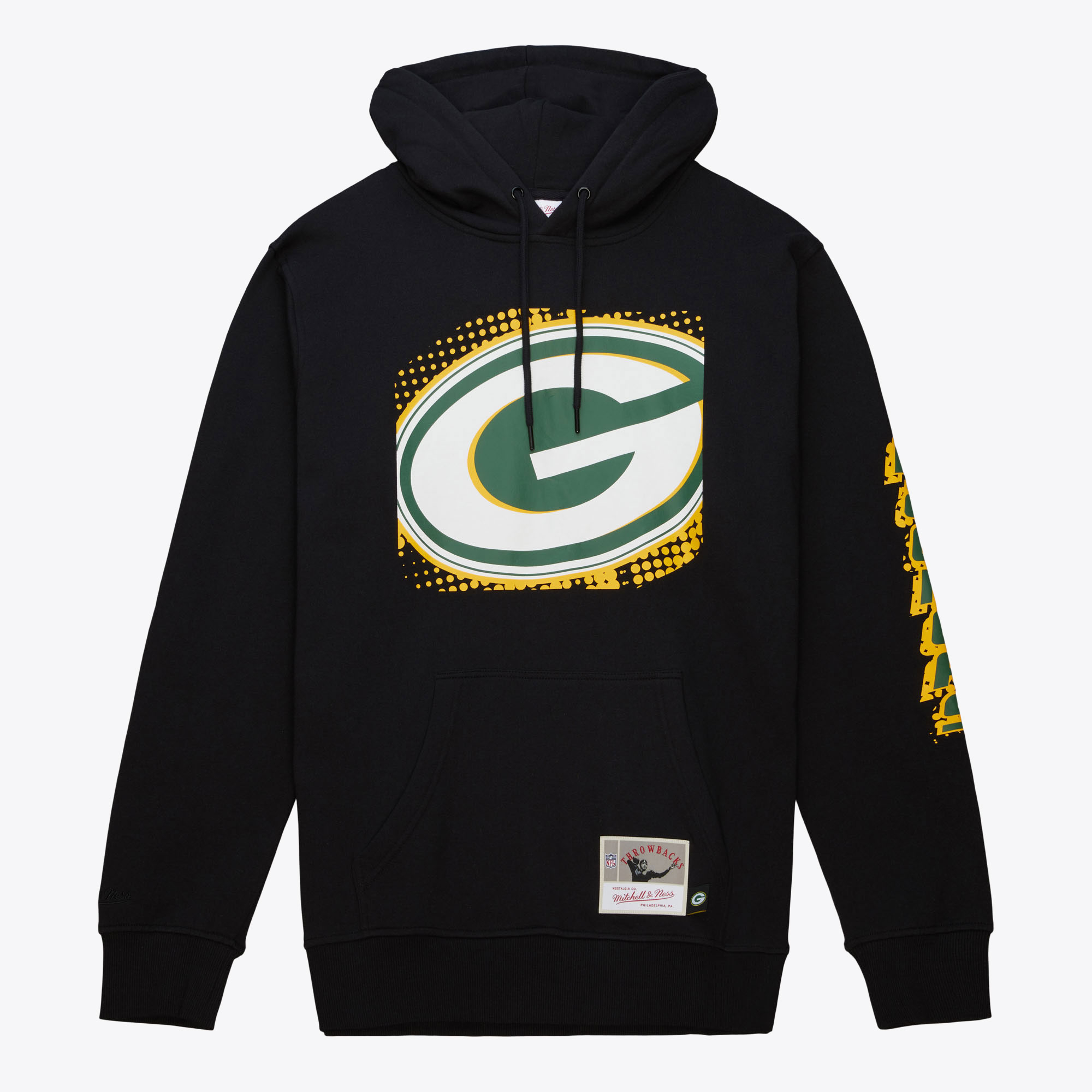 Green Bay Packers Mitchell & Ness Big Face 7.0 Hoodie Image