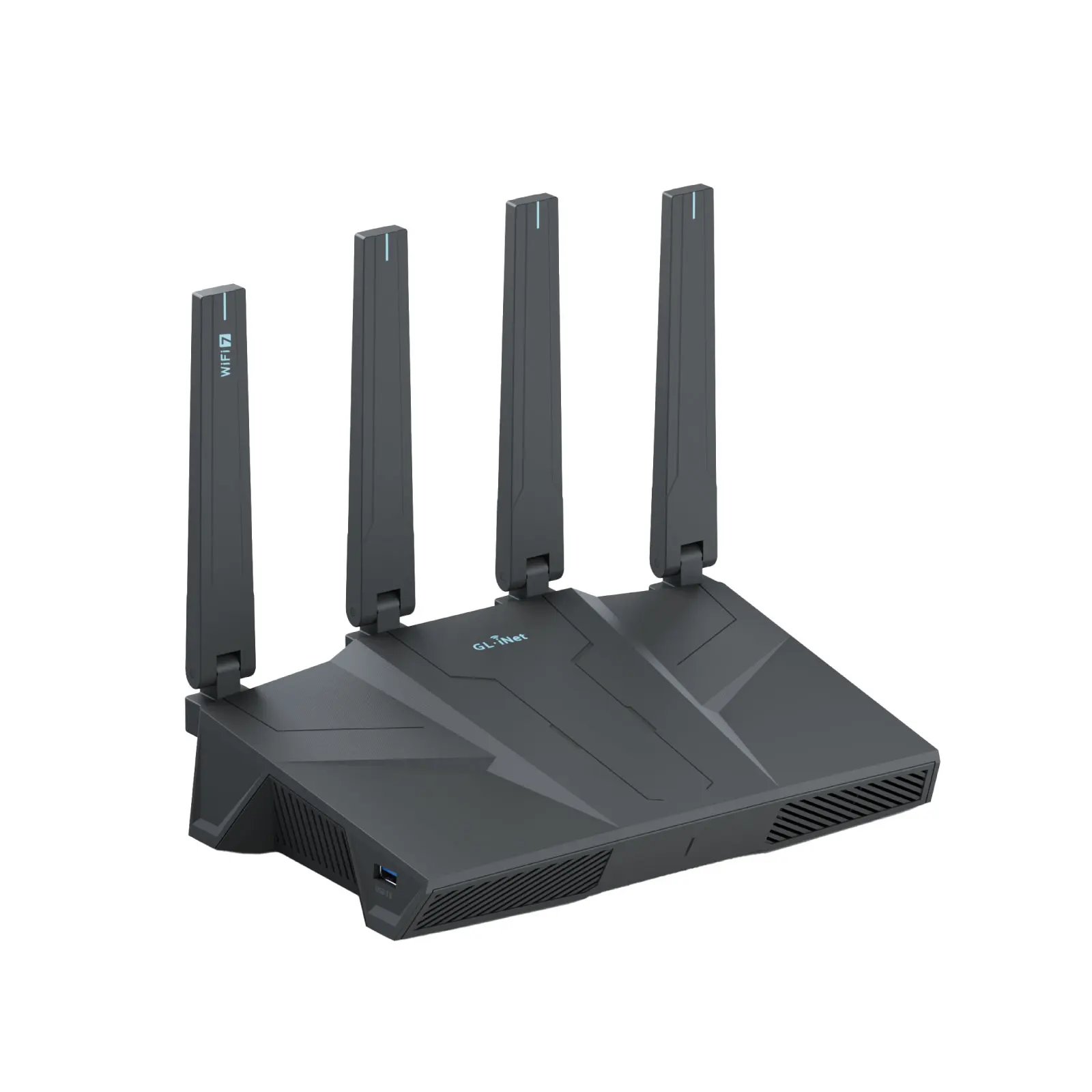 Routeur domestique Wi-Fi 7 double bande GL.iNet GL-BE6500 (Flint 3e) avec 5 ports 2.5G, fonctionnalités VPN robustes et contrôle parental