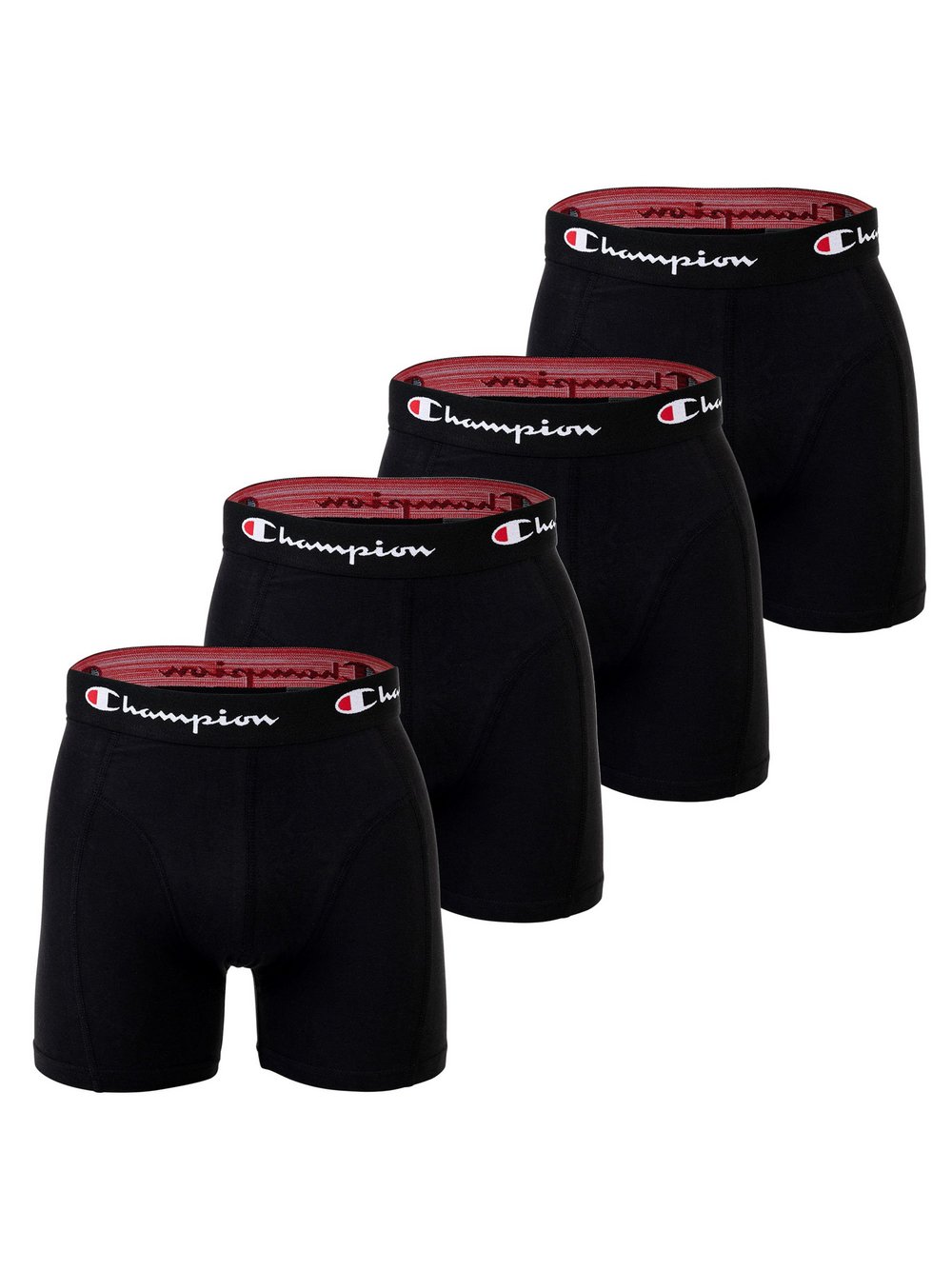 Champion Boxershort 4er Pack Herren schwarz, M Image