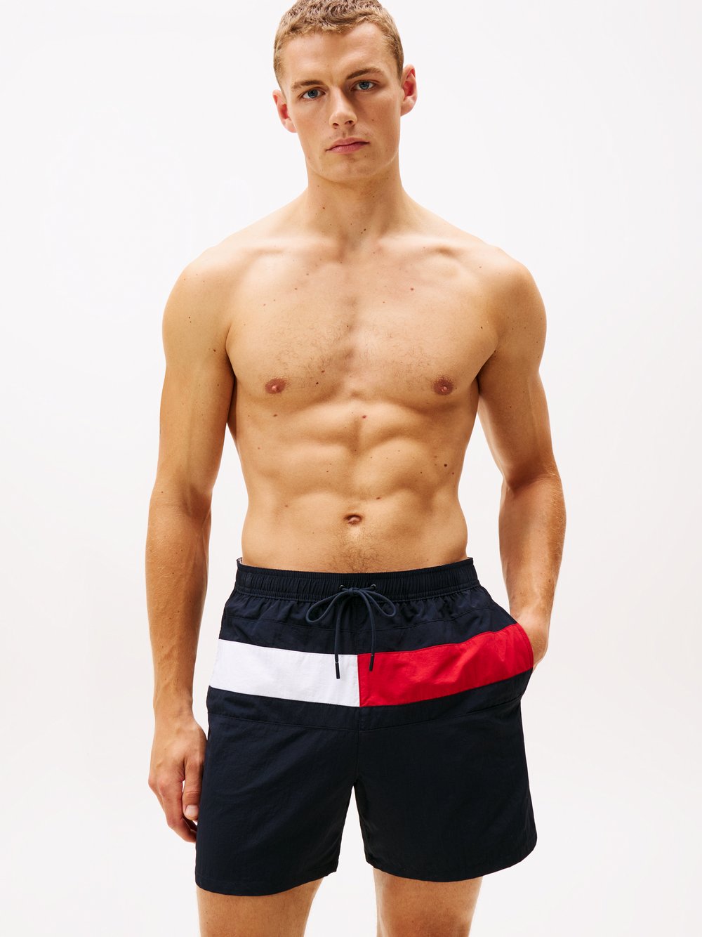 Tommy Hilfiger Badeshorts Herren marine, M Image