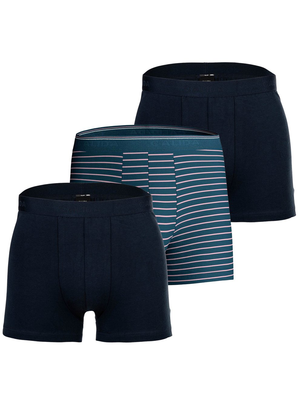 Calida Boxershort 3er Pack Herren blau, 52-54 Image