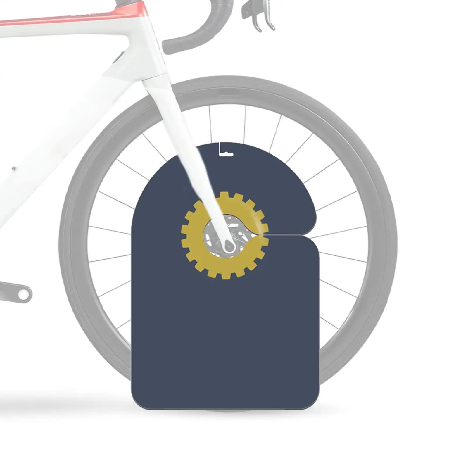 Radfahren Disc Bremse Waschen Abdeckung Fahrrad Rad Disc Schutz Fahrrad Anti-öl Schallwand Reinigung Rennrad Disc Waschen Anti-fouling Platte Image