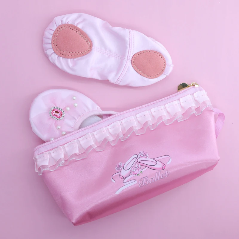 13*24,5 CM Ballett Tanz Taschen Rosa Frauen Mädchen Ballett Sport Tanz Tasche Mädchen Paket Tanz Baby Paket Ballett tasche Handtasche