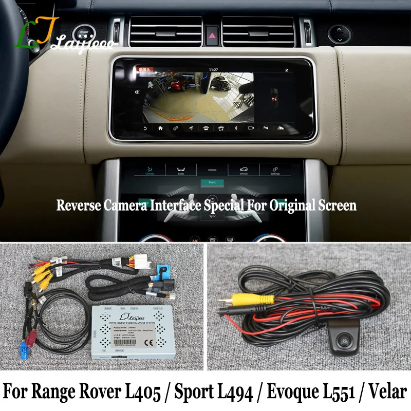 Für Land Rover Range Rover L405 Sport L494 Evoque L551 Velar 2017 ~ 2023 Original Bildschirm Plug & Play HD Nachtsicht Reverse Kamera Image