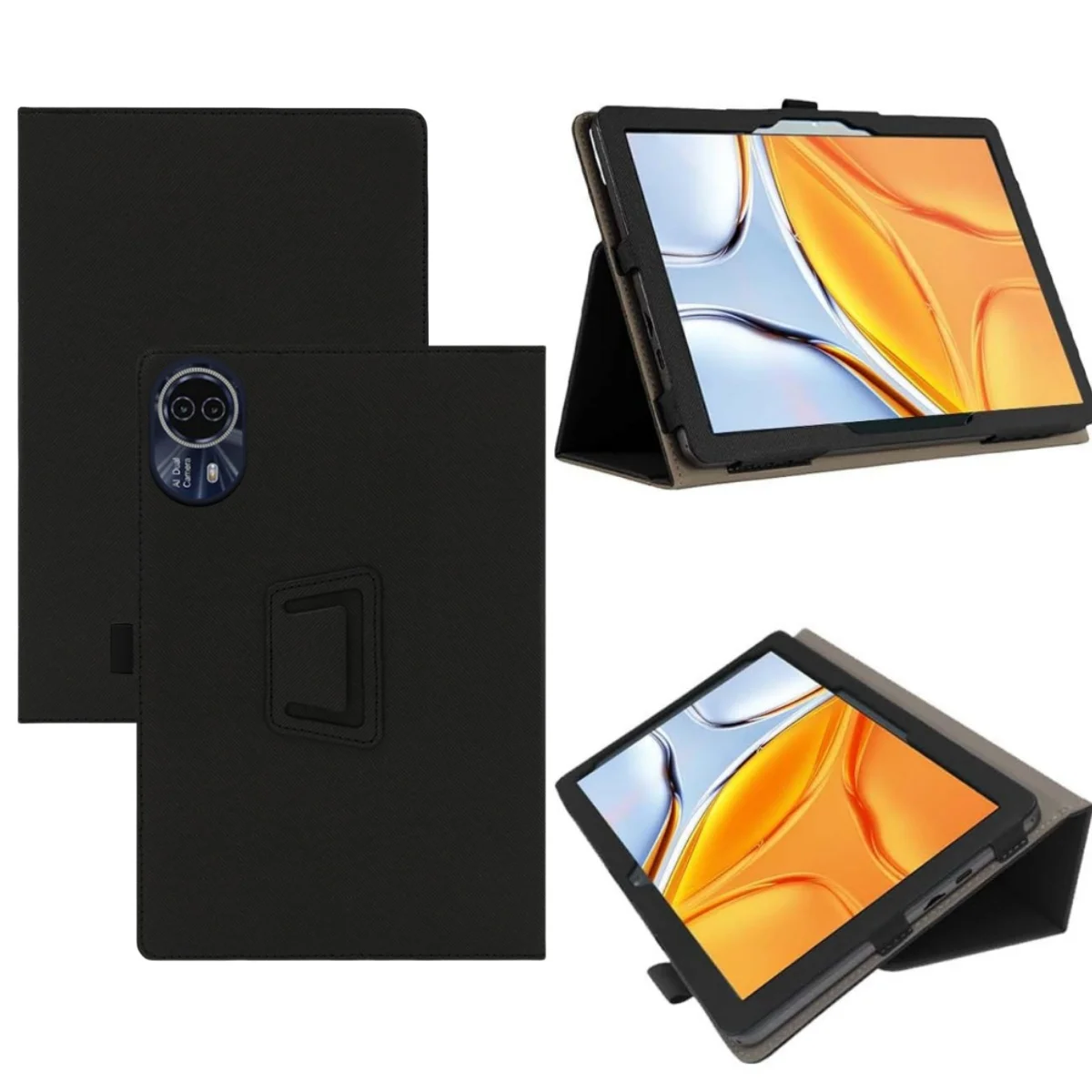 Magnetabdeckung für Teclast T70 Tablet, 35,6 cm, Flip-PU-Lederhülle, Multi-Blickwinkel, Ständer, Schutzhülle mit Handschlaufe Image