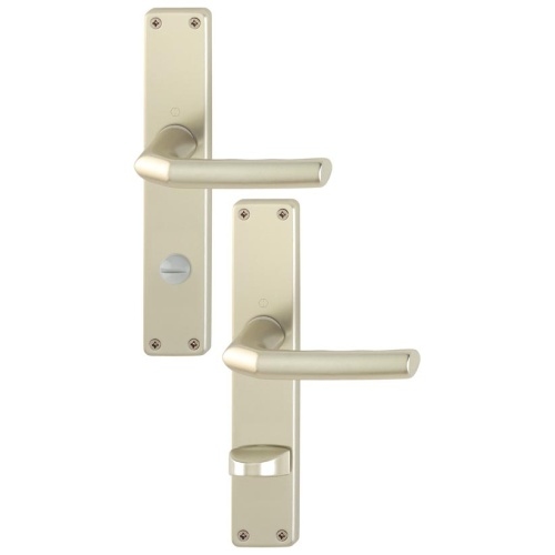 Hoppe Birmingham Langschild Neusilber (Lochung: WC) Image